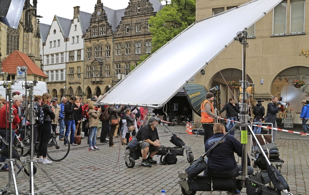 Dreharbeiten Tatort Münster