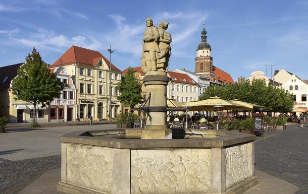 Altmarkt von Cottbus